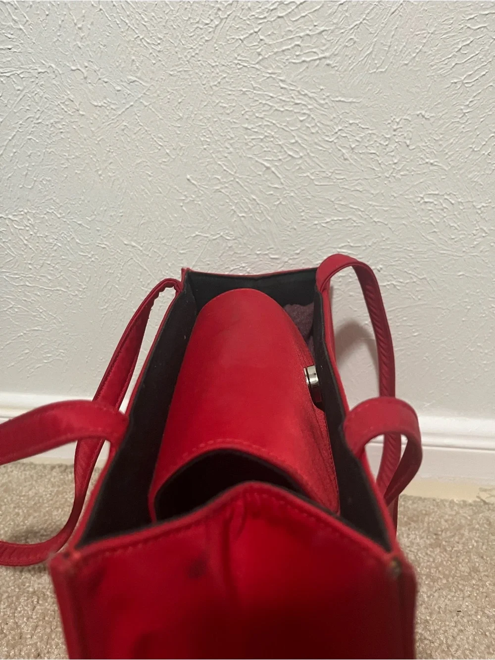 kate spade Red Shoulder Bag with Double Straps